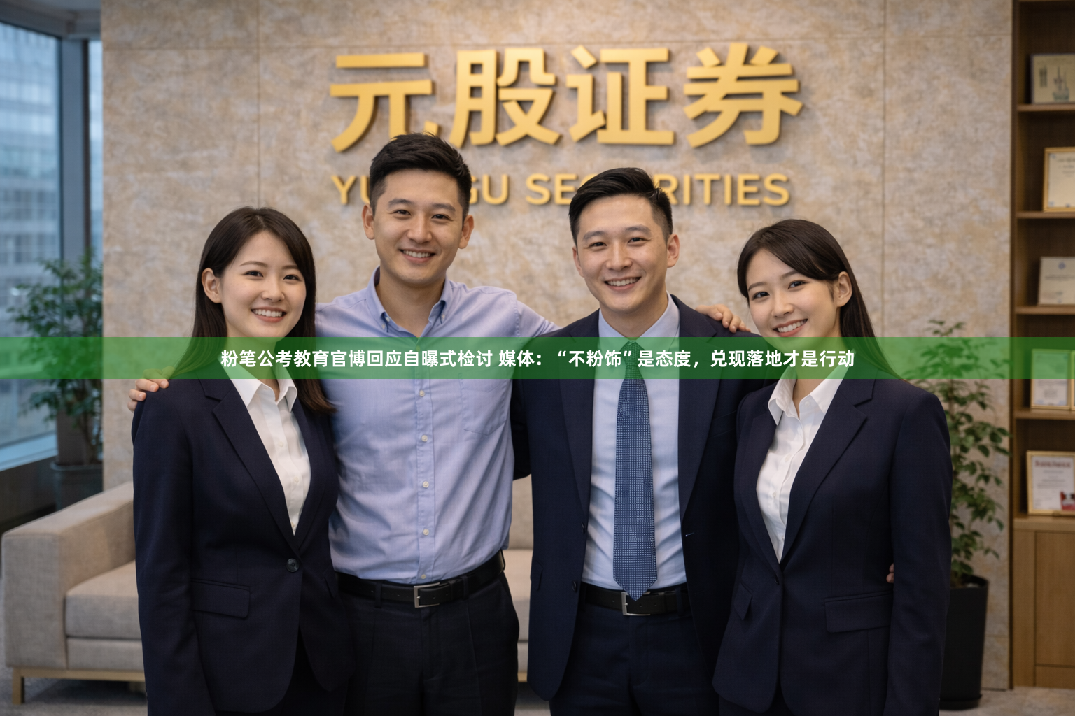 粉笔公考教育官博回应自曝式检讨 媒体：“不粉饰”是态度，兑现落地才是行动