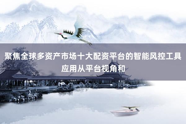 聚焦全球多资产市场十大配资平台的智能风控工具应用从平台视角和